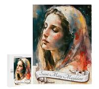 500 PCS Rompecabezas para Adultos Saint Mary Magdalene Rompecabezas para Adultos Juguete Decoración De Pared Mejora Los Recuerdos Regalos para Amigos Y Familiares 500 PCS