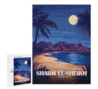 500 PCS Rompecabezas para Adultos Sharm El-Sheikh Egypt Travel Rompecabezas para Adultos Juegos Familiares Regalos para Mujeres Interacción Entre Padres E Hijos 500 PCS