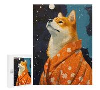 500 PCS Rompecabezas para Adultos Shiba Inu Pixel Art Rompecabezas para Adultos Juguete Decoración De Pared Decoración del Hogar 500 PCS