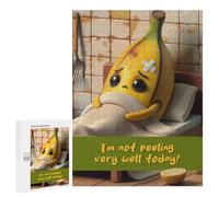500 PCS Rompecabezas para Adultos Sick Banana In Bed Rompecabezas para Adultos Juegos De Relajación Regalos para Mujeres Regalos De Cumpleaños 500 PCS