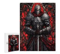 500 PCS Rompecabezas para Adultos Soldier with Sword 2 Rompecabezas para Adultos Juegos Divertidos Alivia El Estrés Desafiante De Completar 500 PCS