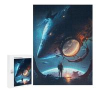 500 PCS Rompecabezas para Adultos Space Station Odyssey -8 Juego Familiar De Rompecabezas Análisis Y Lógica Interacción Entre Padres E Hijos 500 PCS