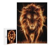 500 PCS Rompecabezas para Adultos Spirit Lion Rompecabezas para Adultos Juegos Relajantes Corte De Precisión Cumpleaños Y Navidad 500 PCS