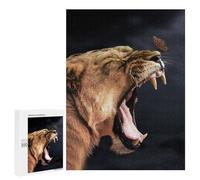 500 PCS Rompecabezas para Adultos The Lioness and Butterfly Rompecabezas para Adultos Juguetes Antiestrés Una Obra De Arte Difícil Y Desafiante 500 PCS