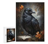 500 PCS Rompecabezas para Adultos The Raven Scholar Rompecabezas para Adultos Juegos Relajantes Corte De Precisión Cumpleaños Y Navidad 500 PCS