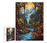 500 PCS Rompecabezas para Adultos The River Source Rompecabezas para Adultos Juguetes Antiestrés Una Obra De Arte Difícil Y Desafiante 500 PCS