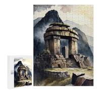 500 PCS Rompecabezas para Adultos The Temple of The Sun Peru Rompecabezas para Adultos Juguete Decoración De Pared Mejora Los Recuerdos Regalos para Amigos Y Familiares 500 PCS
