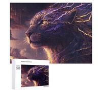 500 PCS Rompecabezas para Adultos Thunder Cats Lightning Strikes! Rompecabezas para Adultos Juegos Divertidos Regalos para Mujeres Desafiantes De Completar 500 PCS
