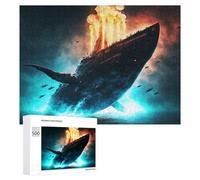 500 PCS Rompecabezas para Adultos Titanic The Sinking Ship Rompecabezas para Adultos Juguetes Antiestrés Decoración del Hogar Cumpleaños Y Navidad 500 PCS