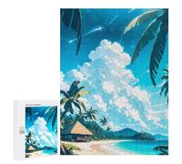 500 PCS Rompecabezas para Adultos Tranquil Tides Rompecabezas para Adultos Juegos De Relajación Regalos para Mujeres Regalos De Cumpleaños 500 PCS