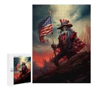 500 PCS Rompecabezas para Adultos Uncle Sam Juego Familiar De Rompecabezas Análisis Y Lógica Interacción Entre Padres E Hijos 500 PCS