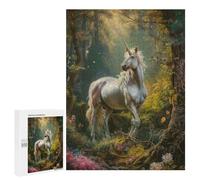 500 PCS Rompecabezas para Adultos Unicorn Renaissance Art Rompecabezas para Adultos Juegos Familiares Regalos para Mujeres Interacción Entre Padres E Hijos 500 PCS