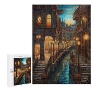 500 PCS Rompecabezas para Adultos Venice Italy Travel Art Juego Familiar De Rompecabezas Análisis Y Lógica Interacción Entre Padres E Hijos 500 PCS