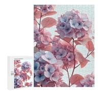 500 PCS Rompecabezas para Adultos Vintage Hydrangea Flowers Rompecabezas para Adultos Juguetes Antiestrés Una Obra De Arte Difícil Y Desafiante 500 PCS