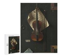 500 PCS Rompecabezas para Adultos Violin and Sheet Music Juego Familiar De Rompecabezas Análisis Y Lógica Interacción Entre Padres E Hijos 500 PCS