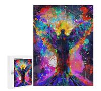 500 PCS Rompecabezas para Adultos Vivid Abstract Angel Rompecabezas para Adultos Juguetes De Bricolaje Decoración del Hogar Difíciles Y Desafiantes 500 PCS