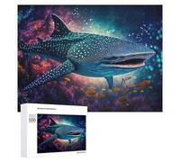 500 PCS Rompecabezas para Adultos Whale Shark in Vibrant Coral Reef Rompecabezas Juguetes Antiestrés Regalos para Mujeres Difíciles Y Desafiantes 500 PCS