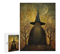 500 PCS Rompecabezas para Adultos Whimsical Forest Wizard Rompecabezas para Adultos Juguetes De Bricolaje Decoración del Hogar Difíciles Y Desafiantes 500 PCS