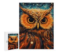 500 PCS Rompecabezas para Adultos Whispering Night Owl Rompecabezas para Adultos Juguete Decoración De Pared Pero Divertido Y Humorístico Desafiante De Completar 500 PCS