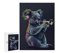 500 PCS Rompecabezas para Adultos Y Adolescentes Koala Trumpet Rompecabezas para Adultos Juego Familiar Desafío Difícil 500 PCS