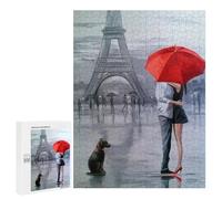 500 PCS Rompecabezas para Adultos Y Adolescentes Paris for Two Rompecabezas para Adultos Juego Familiar Desafío Difícil 500 PCS