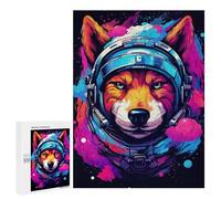 500 PCS Rompecabezas - Space Fox Adventure -3 Rompecabezas para Adultos Juegos Relajantes Vacaciones En Casa Matar El Tiempo Oferta como Regalos para Toda La Familia 500 PCS