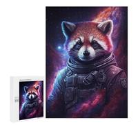 500 PCS Rompecabezas Space Red Panda Adventure-2 Rompecabezas para Adultos Alivia El Estrés Interacción Entre Padres E Hijos Cumpleaños Y Navidad 500 PCS