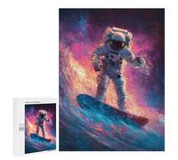 500 PCS Rompecabezas Space Surfing Adventure-13 Rompecabezas para Adolescentes, Divertidos Y con Humor. Cada Pieza Es Única: Juguetes Educativos De Aprendizaje 500 PCS