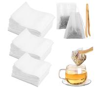500 Piezas Bolsas de Te Vacias,3 Tamaños Bolsas de Filtro de Te con Cordón,Bolsas para Te,Bolsitas de Te con Pinza para té para Té Fragante, Especias,Vainilla,Lavanda,Café-5 * 7cm,7 * 9cm,8 * 10cm