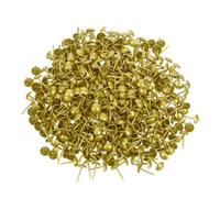 500 Piezas Chinchetas Decorativas de Hierro Dorado