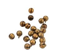 500 piezas de 8 mm bronce con cascabeles colgantes, cuentas sueltas, accesorios for manualidades, decoración del hogar Para Casamento Navidad