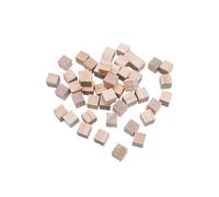 500 piezas de cubos madera 1 cm, bloques cuadrados maciza sin terminar for manualidades, for hacer rompecabezas, modelos construcción Para Manualidades Y Tallado