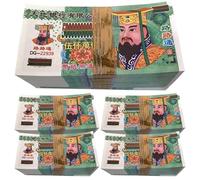 500 piezas de ofrendas de sacrificio de dinero de antepasados para funerales, billetes de banco del infierno del emperador de jade, ofrendas de sacrificio, fortalece la conexión con tu antepasado