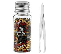 500 piezas de pedernales multicolor con pinzas, juego de pedernales universales de repuesto para Zippo y Clipper Mechero apto para la mayoría de los encendedores del mercado