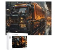 500 piezas de rompecabezas para adultos, regalos futuristas de camiones, juegos de relajación, Staycation, Kill Time, regalo de cumpleaños, regalos, 500 piezas