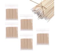 500 Piezas Hisopos de Algodón Bastoncillos de Maquillaje Puntiagudos Bastoncillo desechables de limpieza para Tatuajes Cejas Belleza Maquillaje uñas