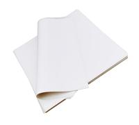 500 piezas Papel Antiadherente Desechable 22x22x0,1cm Blanco para comida | Papel de Grado Alimentario, por Ambas Caras, para Canastas, Pizzas y Cajas
