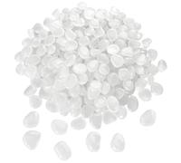 500 Piezas Piedras Luminosas, Piedras Decorativas Brillantes, Guijarros Brillan para Acuarios Macetas, Piedras Grava de Resina