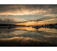 500 Piezas Puzzle,Rompecabezas Jigsaw Puzzle - Muelle Barcos Yates 52x38cm