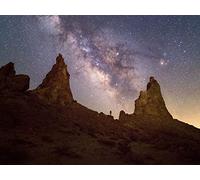 500 Piezas Puzzle,Rompecabezas Jigsaw Puzzle - Soledad Solitaria Cielo Estrellado 52x38cm