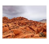 500 Piezas Puzzles, Idea de Regalo para Ella o Él-Cañón,Rocas,Hombre,Silueta,Solo,Naturaleza 52x38cm