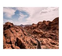 500 Piezas Puzzles, Rompecabezas de Desafío Duro Imposible-Cañón,Rocas,Camino 52x38cm