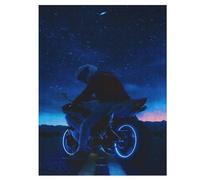 500 piezas rompecabezas de motocicleta para adultos niños rompecabezas de madera juegos educativos, juego familiar divertido 55×41cm