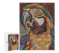 500 piezas rompecabezas para adolescentes Colorful Abstract Tiger Retrait -1 rompecabezas para adolescentes: juegos de relajación, regalos divertidos y humorísticos para reducir el estrés 500 PCS