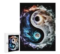 500 piezas rompecabezas para adolescentes cósmico yin-yang rompecabezas de equilibrio para adolescentes - Juegos divertidos para mejorar la memoria y reducir el estrés - regalos 500 piezas