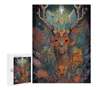 500 piezas rompecabezas para adolescentes Forest Spirit A Mystical Retrait Puzzles para adolescentes - Juegos divertidos para mejorar la memoria y reducir el estrés - Regalos 500 PCS