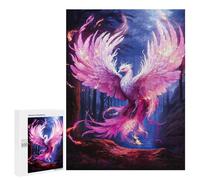 500 piezas rompecabezas para adultos Enchanted Phoenix en Mystic Forest Puzzles como juguete antiestrés, decoración del hogar, interacción entre padres e hijos, 500 piezas