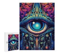 500 piezas rompecabezas para adultos ojos Dreamscape puzzles para adultos juego familiar compilación de patrones interacción entre padres e hijos 500 piezas
