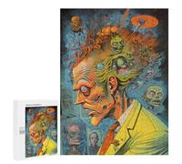 500 piezas rompecabezas para adultos Retrato de un hombre rompecabezas para adultos juego familiar Compilación de patrones interacción entre padres e hijos 500 piezas