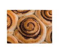 500 Piezas, Rompecabezas para Adultos, Rompecabezas desafiantes, Juego de Rompecabezas para Todos,Delicioso patrón de Pan de Rollos de Canela